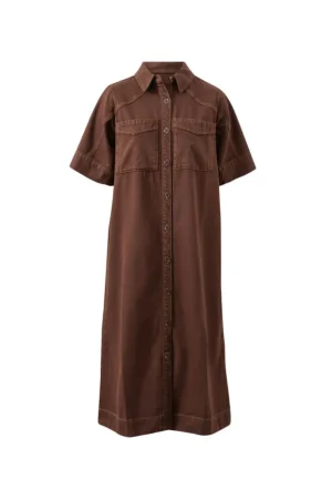 Denim Dresses|Denim^Ceres Life Ava Short Sleeve Midi Dress