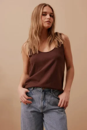 Tanks|Tops^Ceres Life Bloom Slouchy Scoop Tank