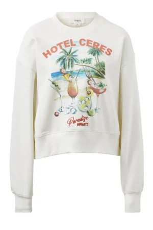 Tops|Long Sleeve Tops^Ceres Life Charlie Cropped Slouchy Crew