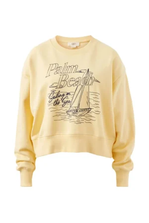 Tops|Long Sleeve Tops^Ceres Life Charlie Cropped Slouchy Crew