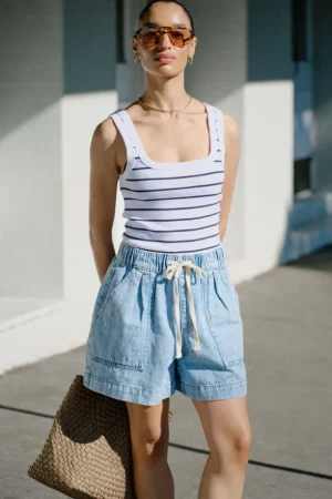 Denim|Shorts^Ceres Life Darcy Relaxed Everyday Short