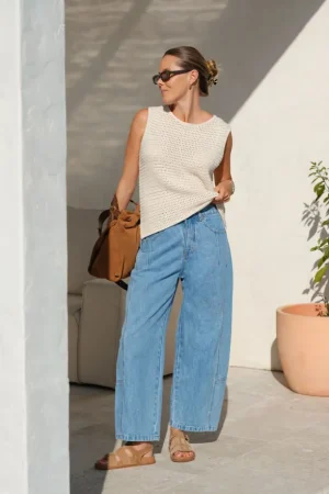 Denim|Pants^Ceres Life Demi Barrel Jean