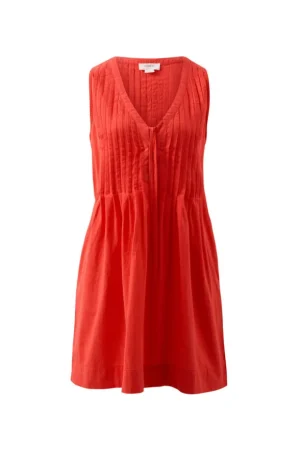 Dresses^Ceres Life Eden Pintuck Mini Dress Heritage Red