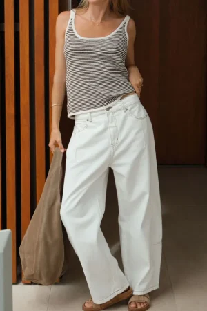 Knitwear^Ceres Life Fia Stripe Knit Tank