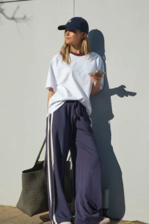 Pants|Sweats & Fleece^Ceres Life Gigi Wide Leg Terry Trackpant
