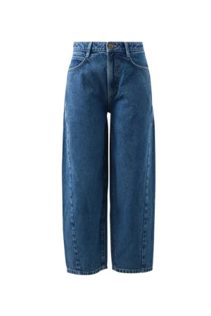 Denim|Pants^Ceres Life Leah Tapered Barrel Jean Fresh Indigo