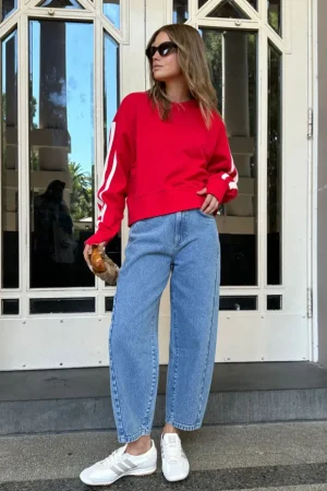 Denim|Pants^Ceres Life Maggie Tapered Barrel Jean