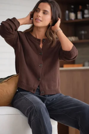 Knitwear^Ceres Life Nelly Long Sleeve Knit Cardi