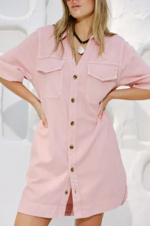 Denim|Dresses^Ceres Life Sammy Relaxed Shirt Dress