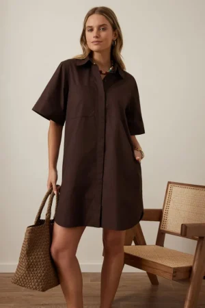 Dresses^Ceres Life Sara Mini Shirt Dress