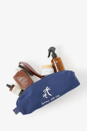 Accessories^Ceres Life Summer Travel Bag Navy/ecru Print